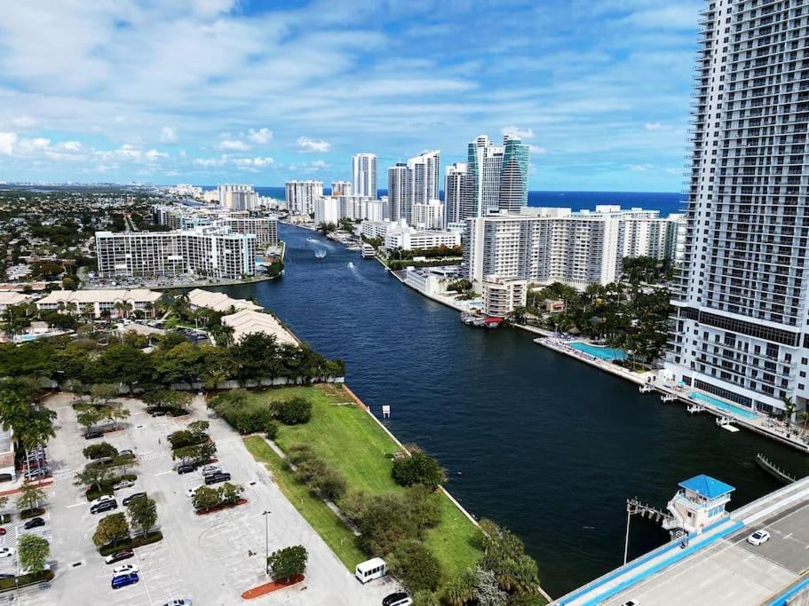 Miami Beach 1B/1B Incredible View Apartment With Kitchen Hallandale Beach Eksteriør bilde